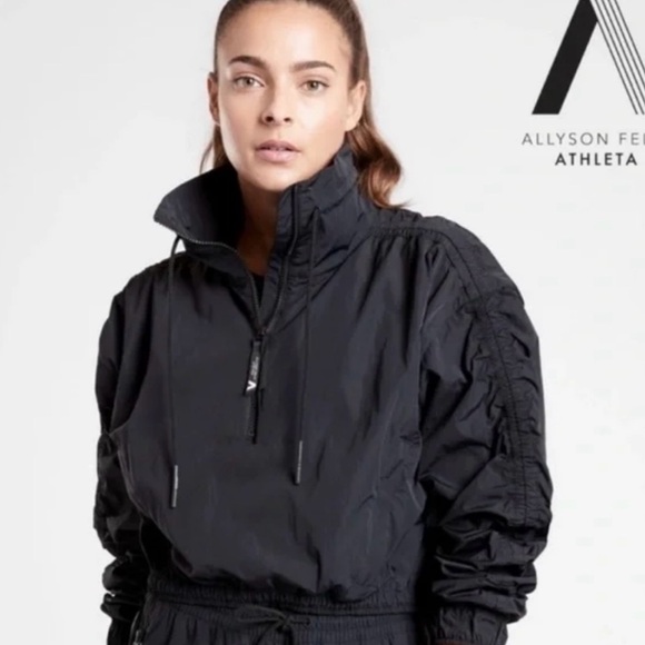 Athleta legend crop half zip - Picture 4 of 6